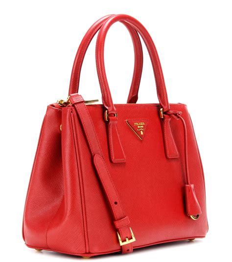 prada small red handbag|authentic Prada handbags.